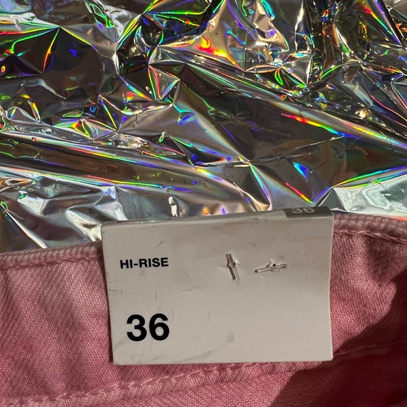 Zara pink and white ombré Bermuda shorts - Picture 5 of 10